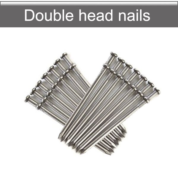 Double head nails