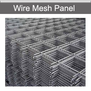 Wire mesh panel
