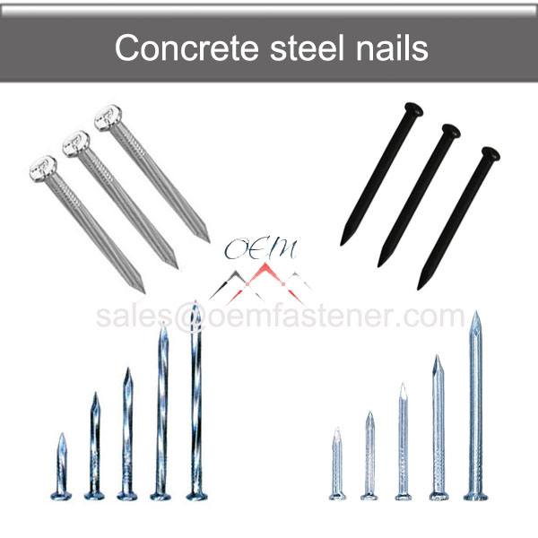 CONCRETE STEEL NAILS