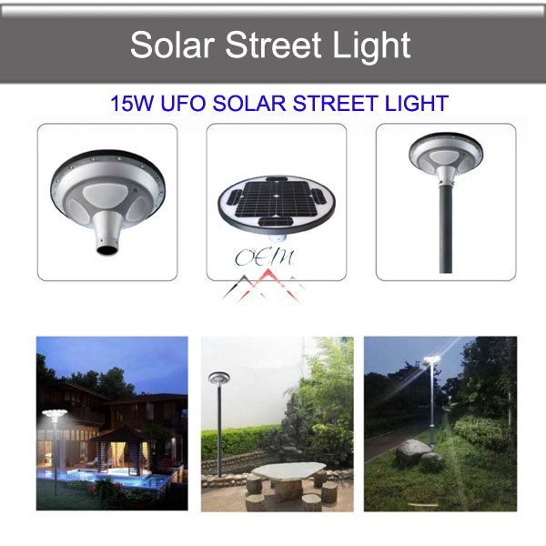 15W UFO SOLAR STREET LIGHT